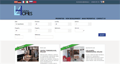 Desktop Screenshot of lacolinahomes.com